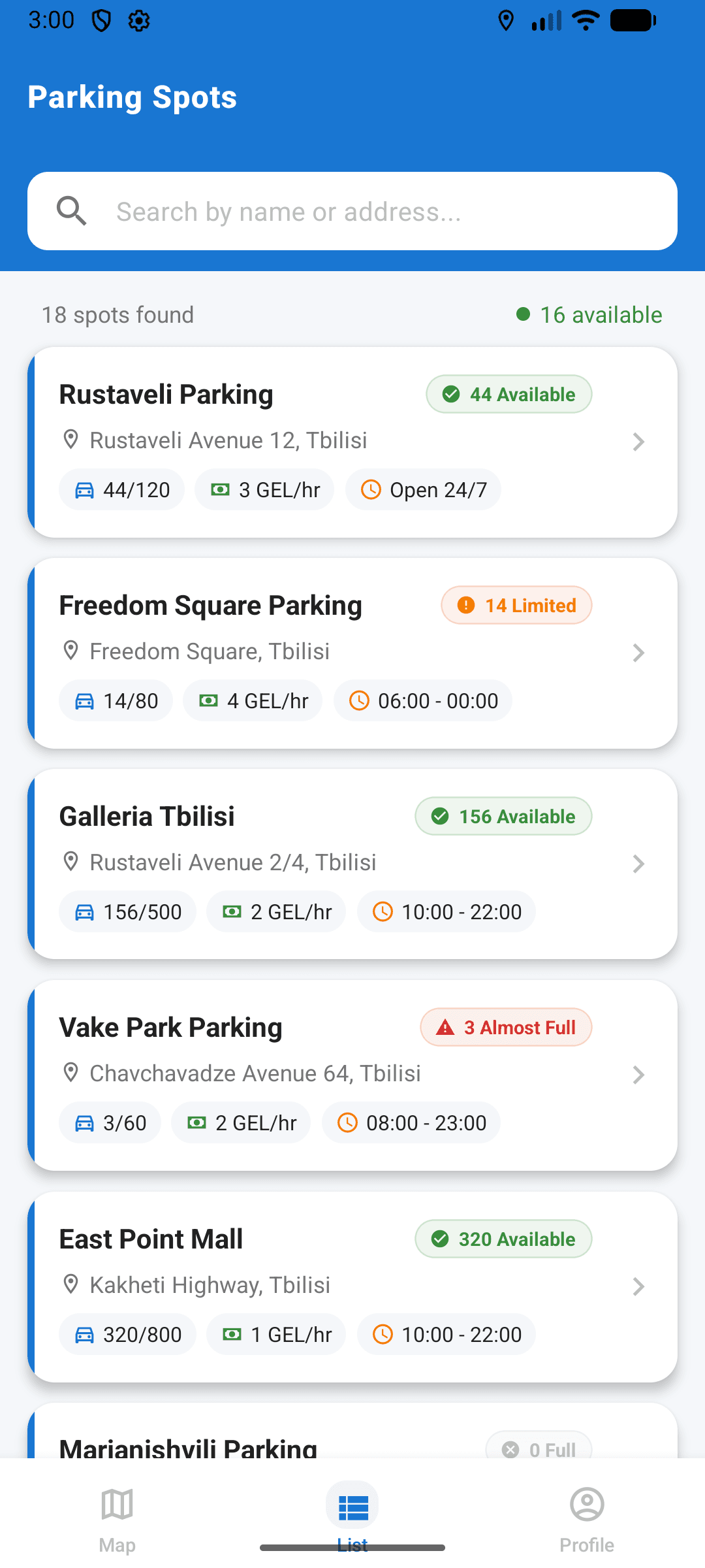 Parkingio — frame 1